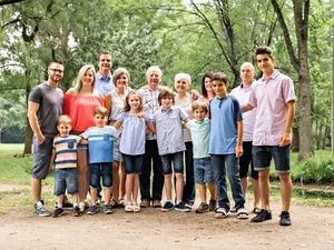 Which family member is always relieved?