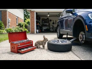 Which rabbit is great with car repairs?