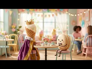 Who did the ice cream queen go on a date with?