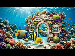 Who do fish visit for a quick loan?