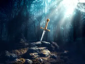 Who invented King Arthur's round table?