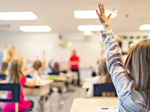 Who is friends with everyone at school?