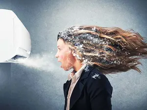 Why are air conditioners always out of breath when it's hot out?