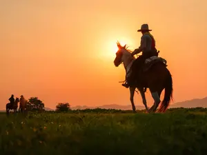 Why are cowboys always religious?