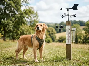 Why are dogs great weather reporters?