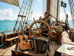 Why are pirates such good singers?