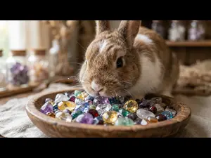 Why are rabbits great at picking gems?