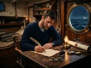 Why are sailors great at writing letters?