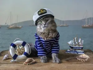 Why are sailors so good at writing letters?