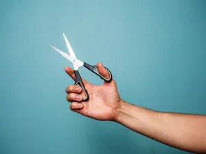Why are scissors so forgiving?