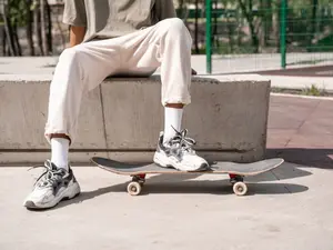 Why couldn't the skateboard pass math class?