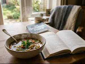 Why couldn't the soup put down the mystery thriller?