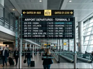 Why couldn't x and y meet up at the airport?