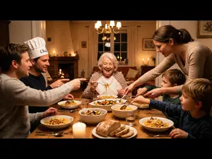 Why did Grandma stop bringing side dishes?