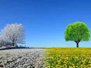 Why did spring break up with winter?