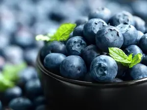 Why did the baby blueberry start to cry?
