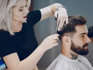 Why did the barber win the race?
