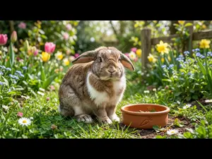 Why did the bunny feel grumpy?