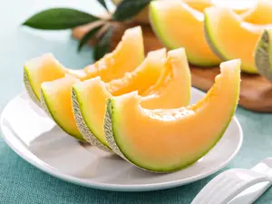 Why did the cantaloupe jump into the pool?