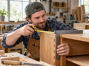 Why did the carpenter earn a raise?