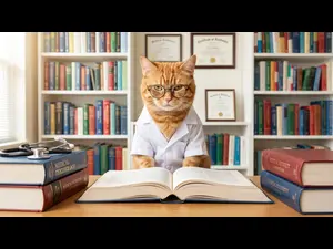 Why did the cat study medicine?