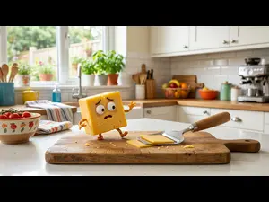 Why did the cheese avoid the slicer?