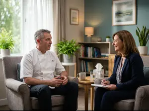 Why did the chef go to therapy?
