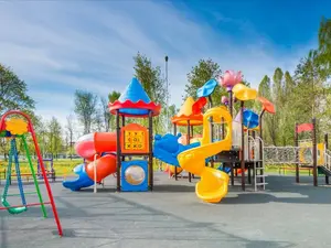 Why did the chicken cross the playground?