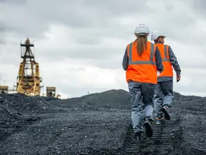 Why did the coal worker never sing the melody in the choir?