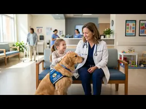 Why did the doctor bring his dog to work?