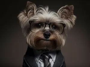 Why did the dog put on a business suit?