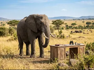 Why did the elephant quit his job?