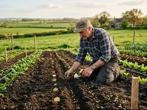 Why did the farmer plant his money?