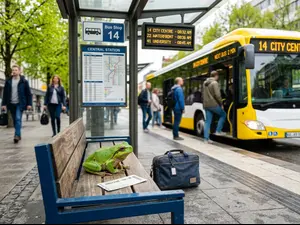 Why did the frog take the bus to work?