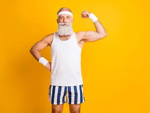 Why did the gym buff read the dictionary?