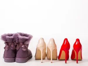 Why did the heels and the boots get along?