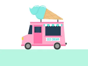 Why did the ice cream truck break down?