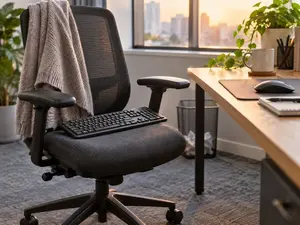 Why did the keyboard leave work early?