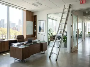 Why did the ladder leave management?