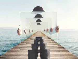 Why did the mirror cross the road?