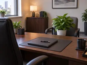 Why did the office plant enjoy performance reviews?