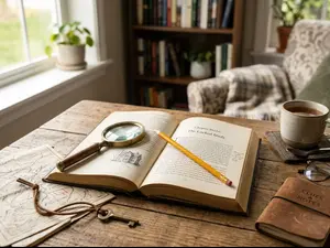 Why did the pencil love mysteries?