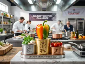 Why did the pepper win the cooking contest last night?