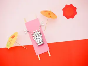 Why did the robot take a summer vacation?