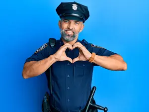 Why did the sheriff lock up his valentine?