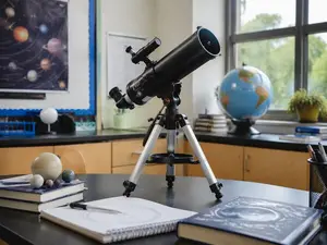 Why did the telescope miss the whole lesson?