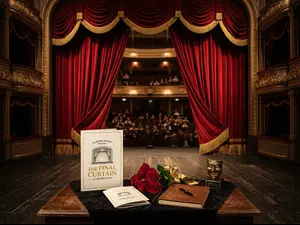 Why did the theater curtain decide to retire after the final show?