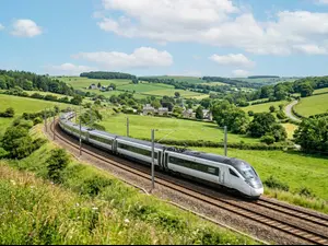 Why did the train make everyone relax?