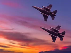Why did the twins join the Air Force?