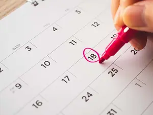 Why did the worker get fired from the calendar factory?